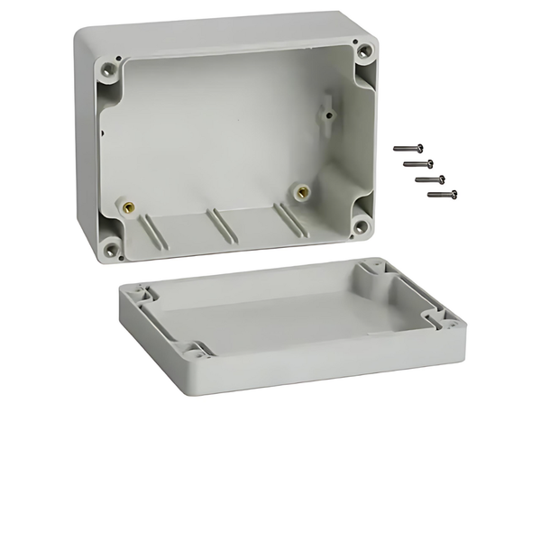 1554FGY ABS Enclosure 120x90x60mm Light Grey IP66 Rated
