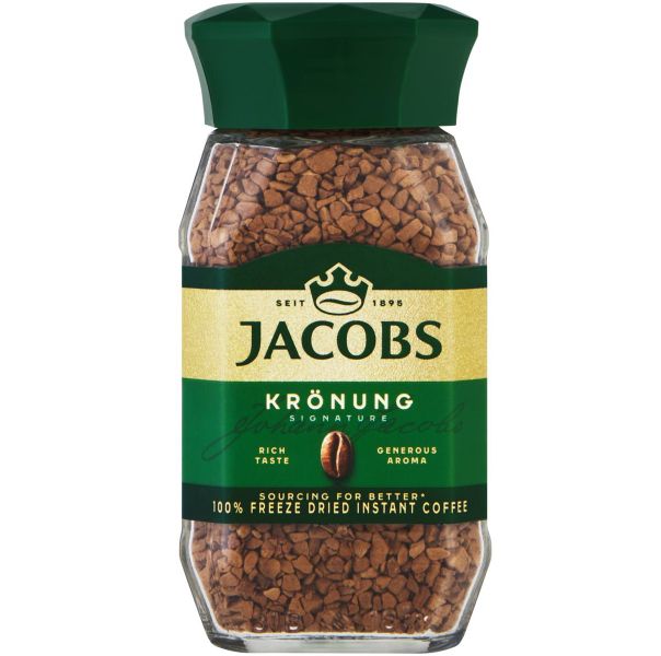 JACOBS Kronung Instant Coffee - 47.5g Mini-jar