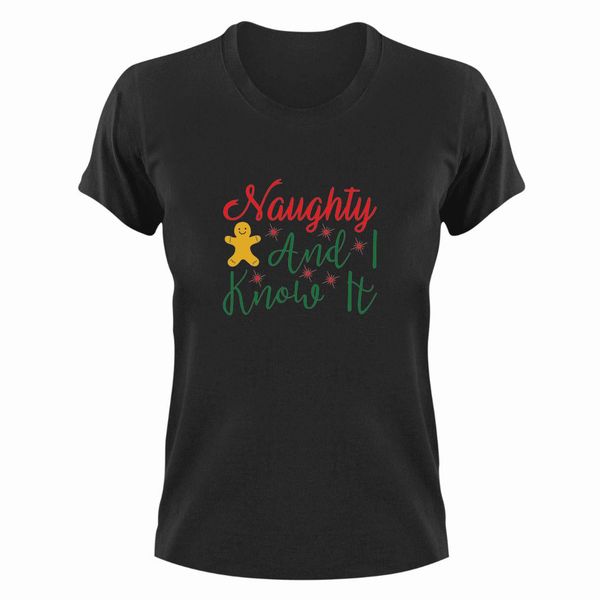 Naughty T-Shirt Gift Idea Christmas Birthday Present 319