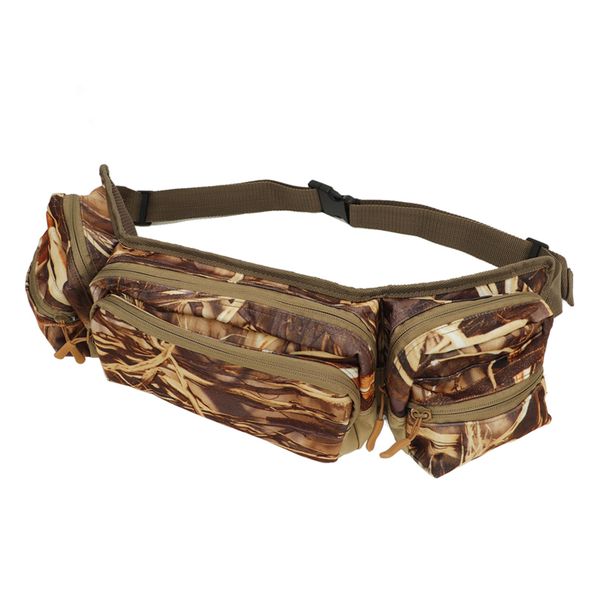 Generic Outdoor Fishing Adjustable Camouflage Fanny Pack