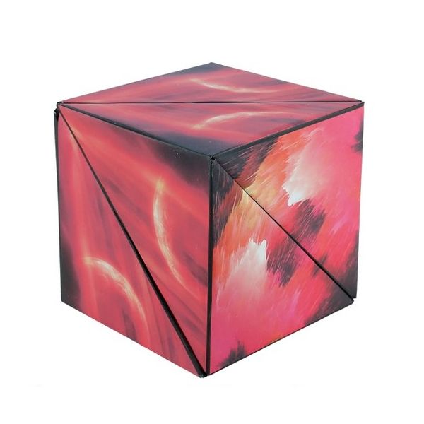 Kids &amp; Adults 3D Galaxy Design Creative Magnetic Shape Shifting Cube