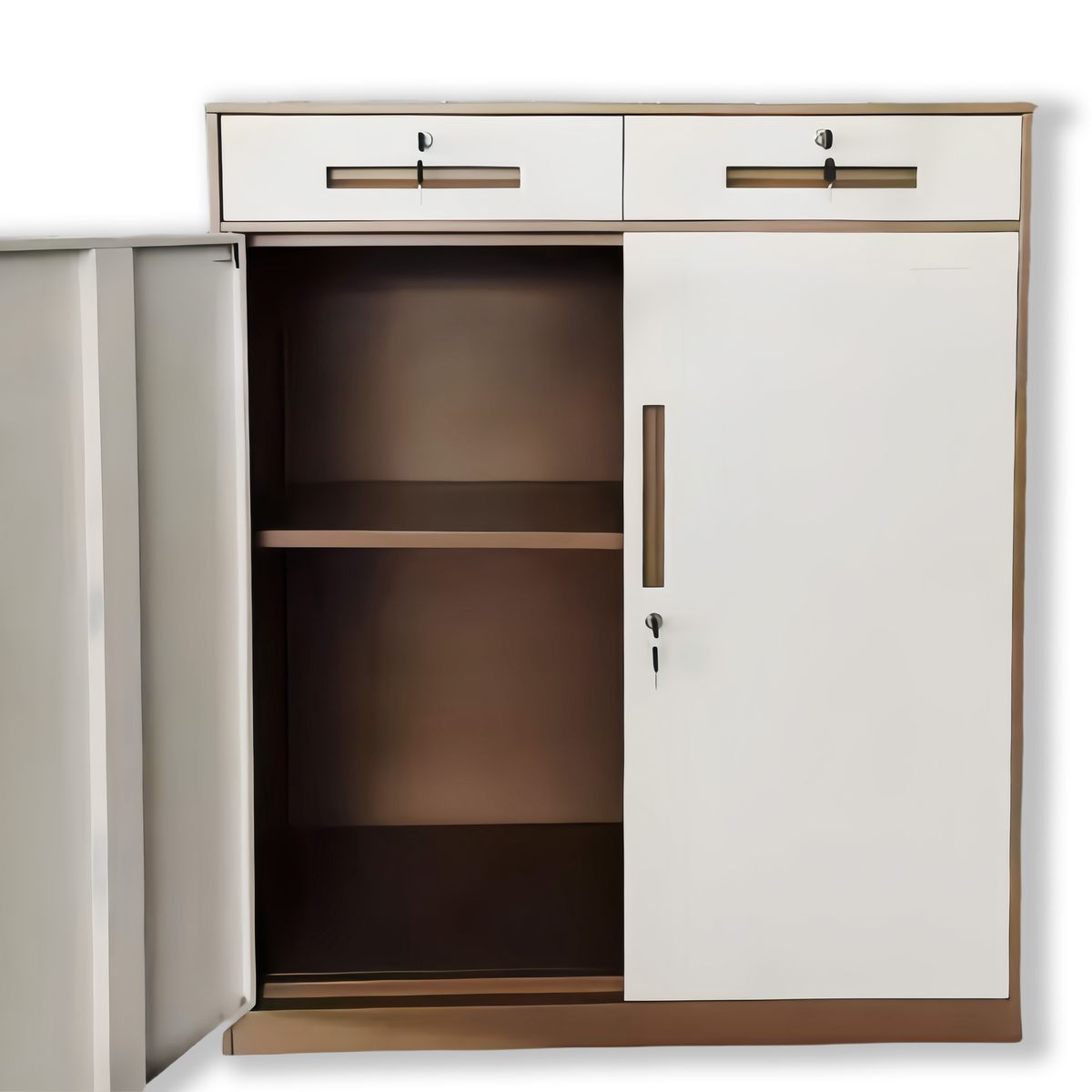 Small File Cabinet Locker with 2 Drawer File Cabinets for Office