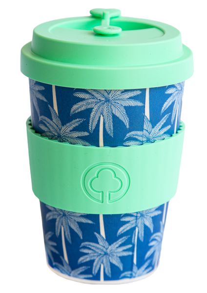 Bamboo Cup 400ml Palms