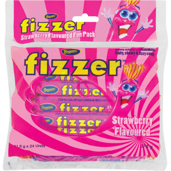 Fizzers Strawberry Flavoured 24 pack