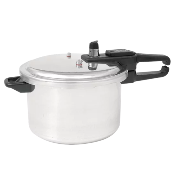 Silver Stainless steel Stovetop Pressure Cooker | Buy Online in South ...