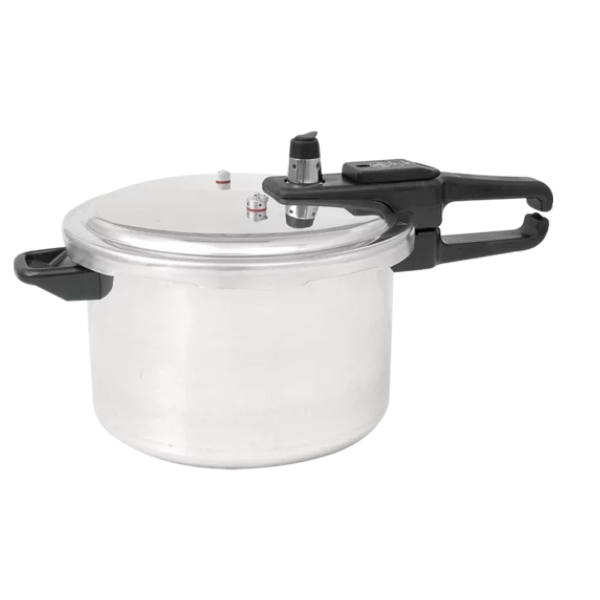 Silver Stainless steel Stovetop Pressure Cooker Buy Online in South