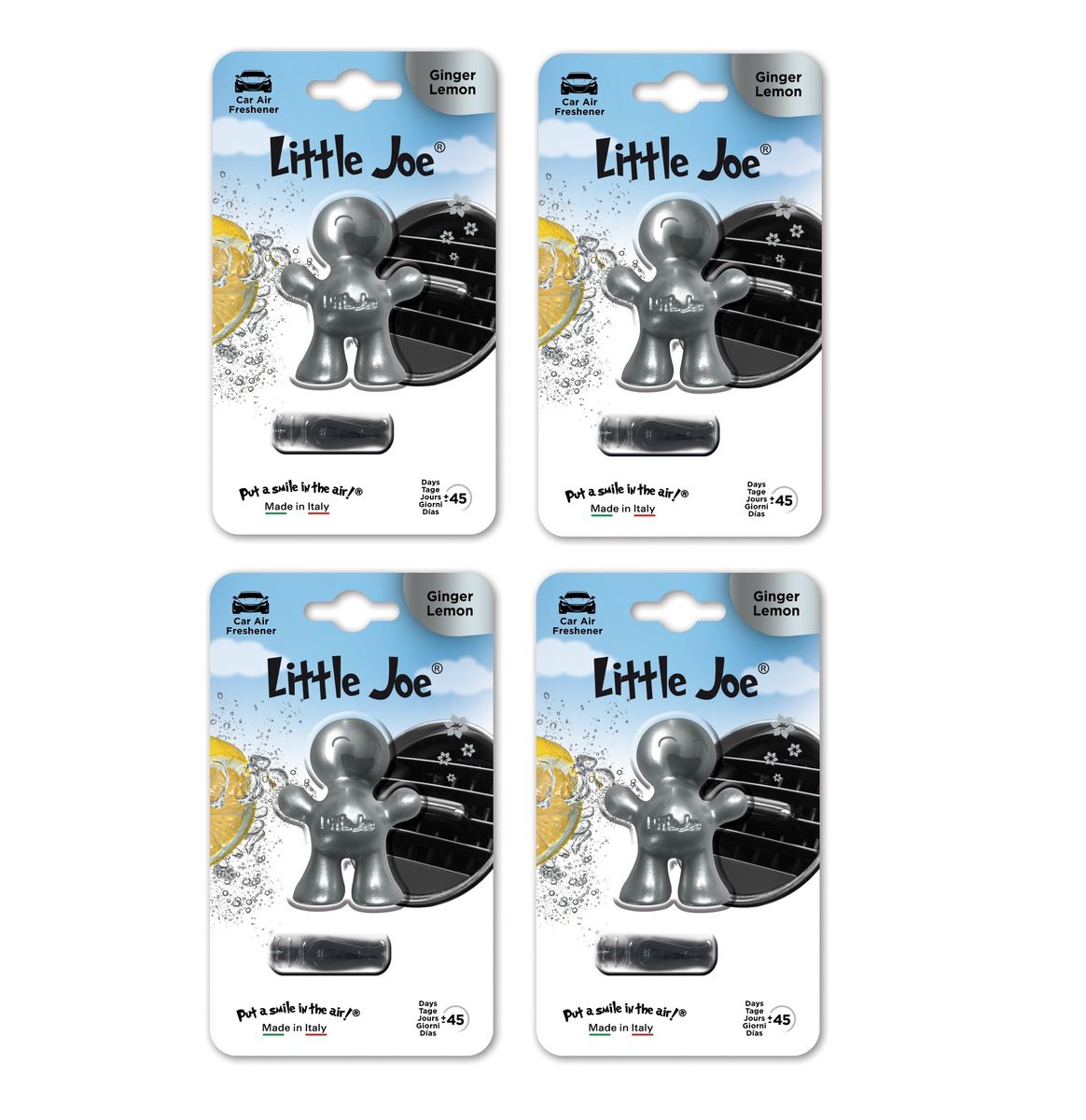 4 Pack Little Joe Ginger Lemon Air Fresheners Shop Today. Get it