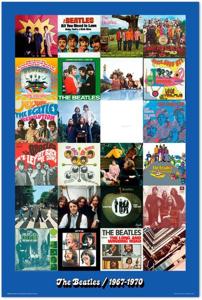 The Beatles Era 1967-1970 Poster