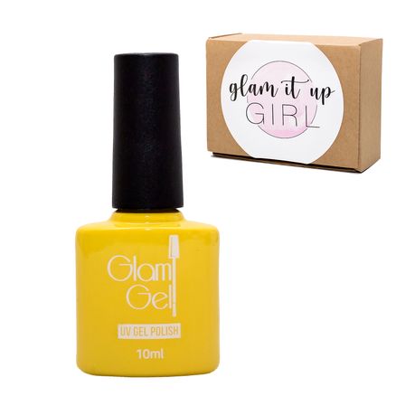UV Gel Nail Polish -Yellow - Glam Gel | Buy Online in South Africa |  