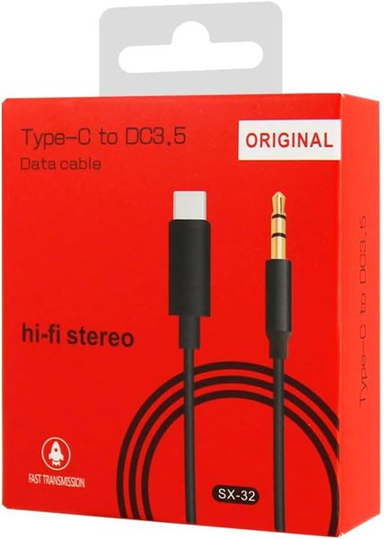 USB C to Aux 3.5mm Audio Jack Cable,Aux to USB C Adapter
