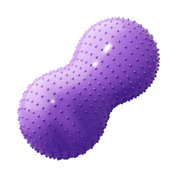 Extra Thick Peanut Yoga Ball for Balance &amp; Core Fitness