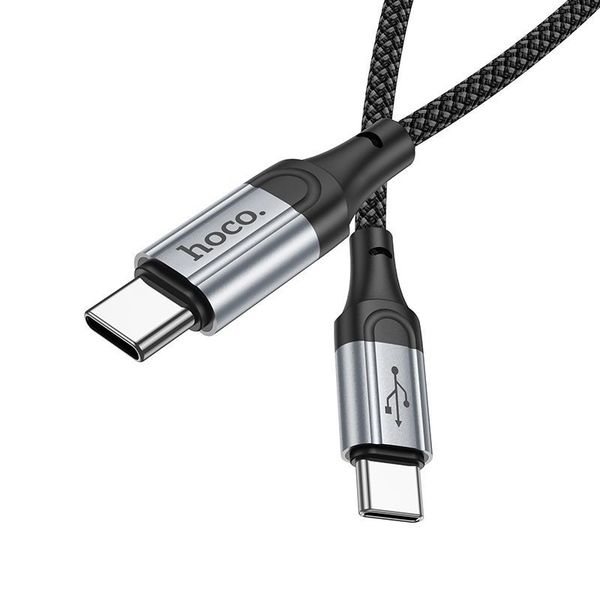 Fast Type Cable USB-C 60Watt Type C to Type C Cable 1m-X102-hoco