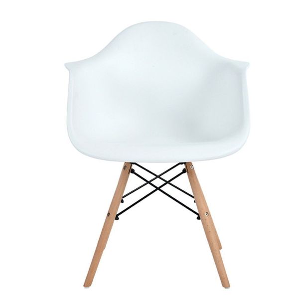 Replica Del Eames Eiffel - Arm Chair/Wood Leg