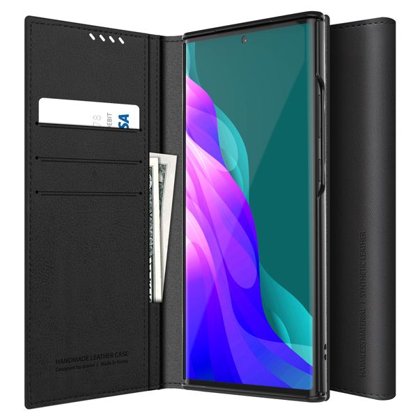 Araree Mustang Diary for Samsung GalaxyNote 20 - Charcoal Grey
