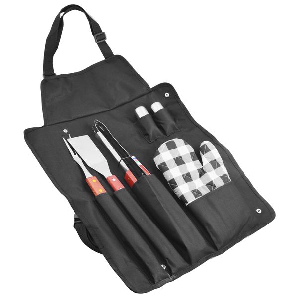 Marco Wooden Braai Set - Apron