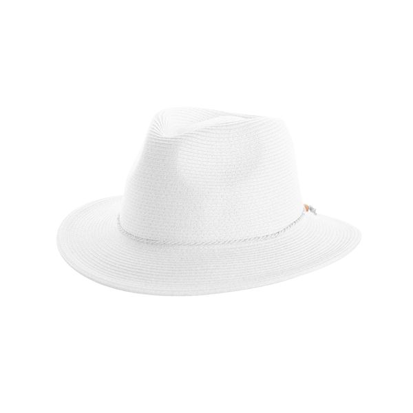 Emthunzini Avoca Fedora UPF50+ Sun Hat - White