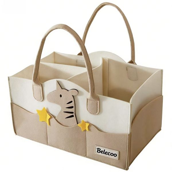 Baby Foldable Diaper Caddy Storage Holder Carrier Bag