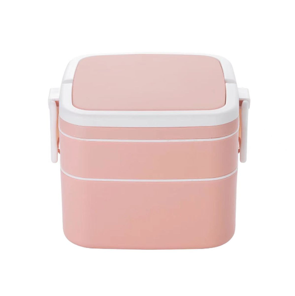 2 Layer Portable Lunch Box