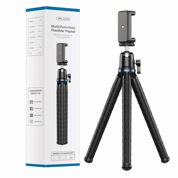 APEXEL flexible grabbing cell phone/camera tripod