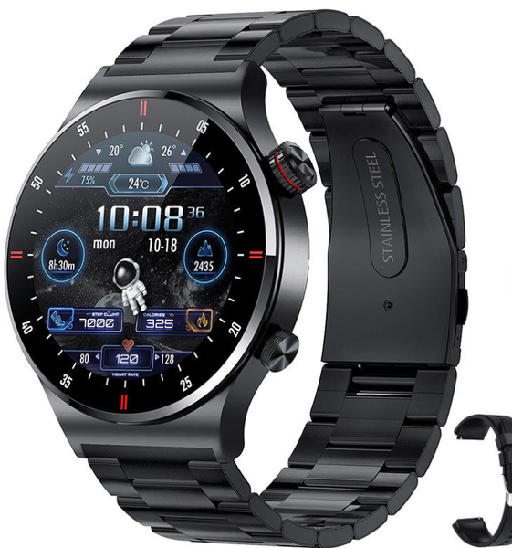 Smart Watch, Fitness Tracker Heart Rate and Sleep Monitoring, Waterproof