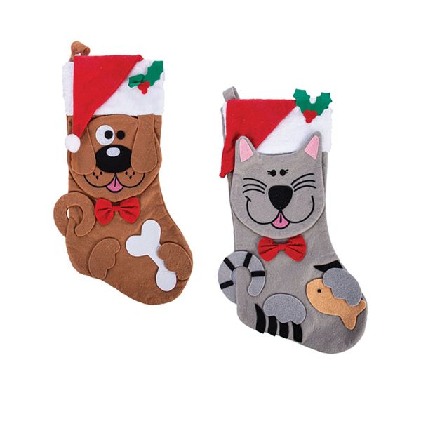 Pet Dress Up Stocking 44cm - Set of 2