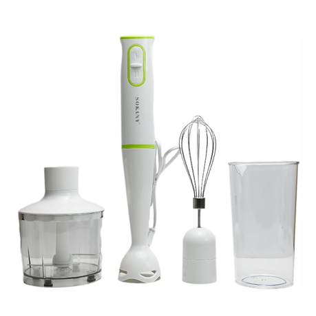 4 in 1 Hand Blender Mixer Grinder Blender Manual Blender Daily Sale Shop