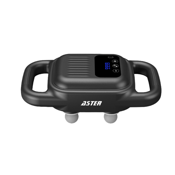 Aster Deep Muscle Massager Gun with 4 Heads