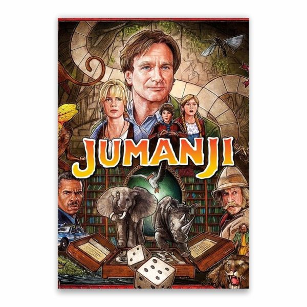 Jumanji Cartoon Poster - A1