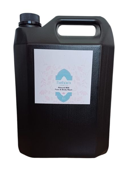 5L Bishara Cosmetics Almond Milk Face &amp; Body Wash