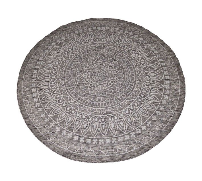 Fotakis Lineo Indoor and Outdoor Rug Grey 2000 x 2000 mm | Shop Today ...