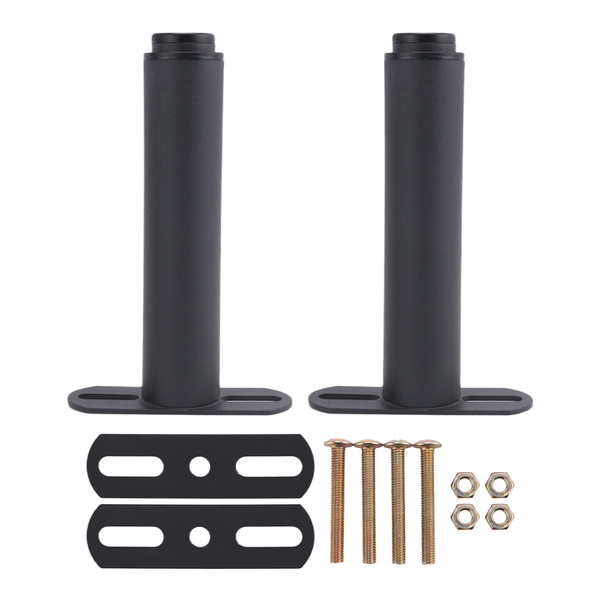 2PCS (7-13.5Inch) Adjustable Metal Bed Frame Support Legs