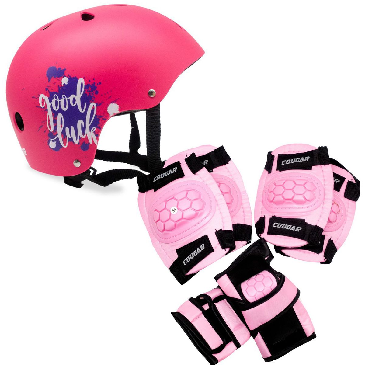 Promo Kit de protection roller fille up2glide set de 3 protec chez Go Sport