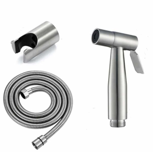 Bidets Handheld Toilet Spray with 1.1m Hose &amp; Wall Mount Bracket