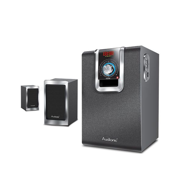 Audionic Compact Design Same WaveLength Speaker System - Black
