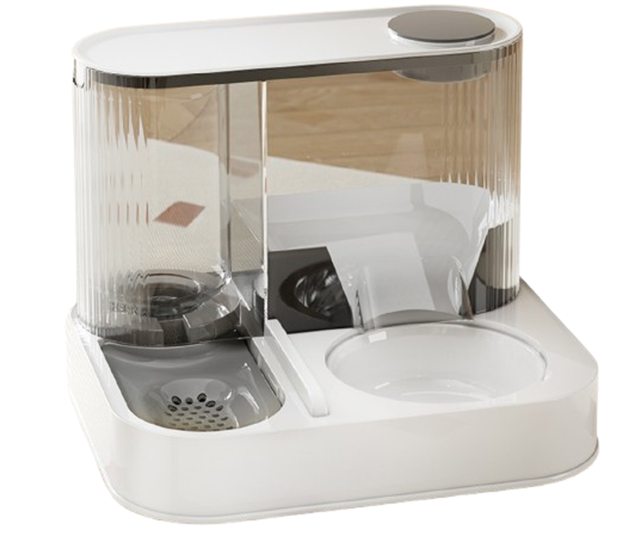 Two-in-One Pets Feeder and Water Dispenser Combo Set