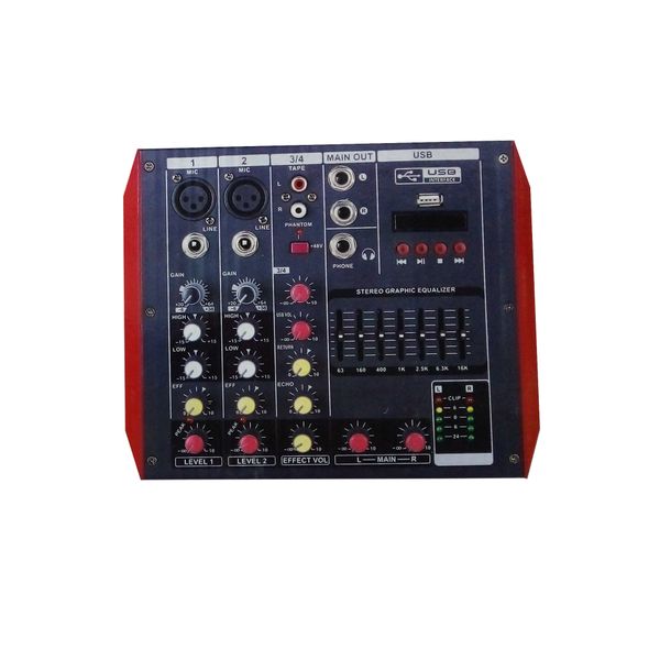 Studio 07- 4 Channel Mixing Console