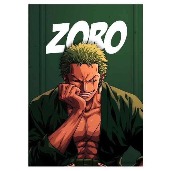 Zoro Name Graphic - A1 Poster