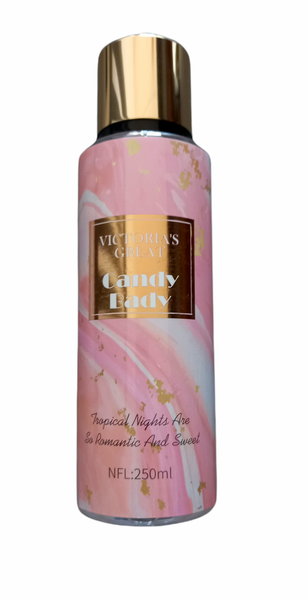 Victoria's Candy Bady Mist.