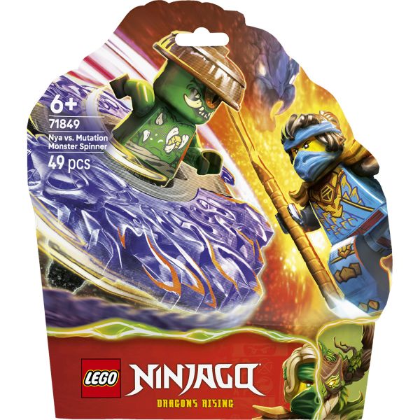 LEGO® NINJAGO® Nya vs. Mutation Monster Spinner Toy 71849