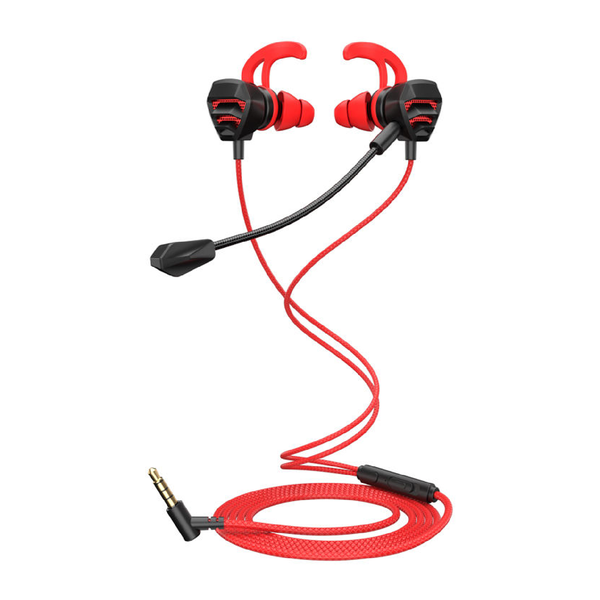 Gaming Earphone Wired Dynamic Headset 3.5mm In-Ear for Mobile Phone/Pc