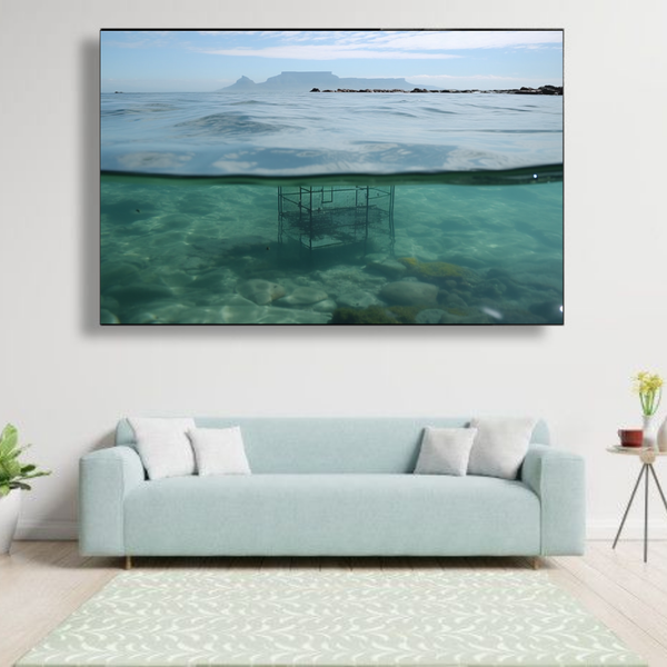 Canvas Wall Art - Still Waters Abstract - IM0041