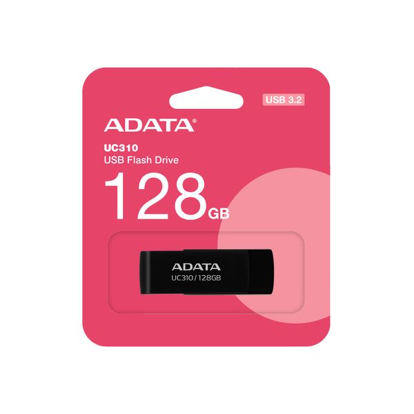 ADATA UC310 USB Flash Drive 128GB - White