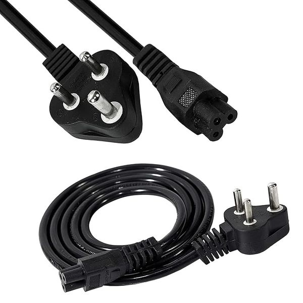 1.5m Computer Laptop Power Supply Cable 3-Pin SA Plug to Clover Plug