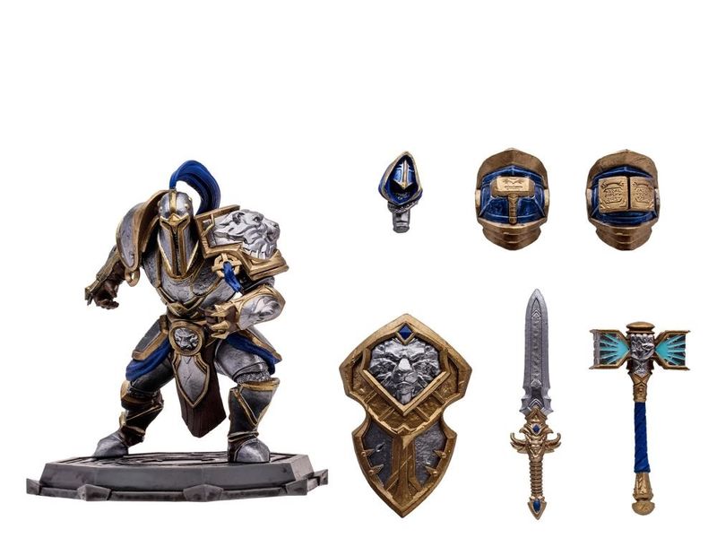Warcraft 6IN WV1 Human Paladin/Warrior Figure