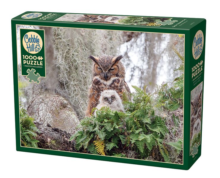 Cobble Hill Great Horned Owl 1000 Piece Puzzle