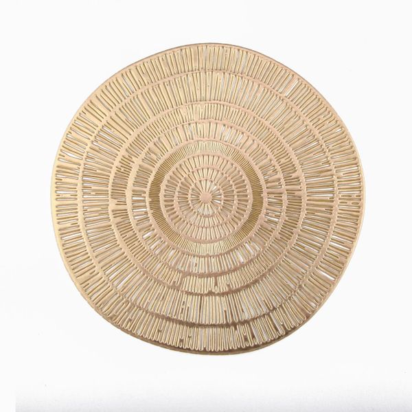 MW Placemats 38cm Pressed Vinyl Table Mates for Dining Table Set of 6