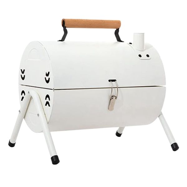 Portable Charcoal Grill - Heat Source Double Sided Barbecue