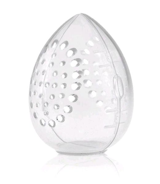 Transparent Makeup Blender Travel Storage Containers