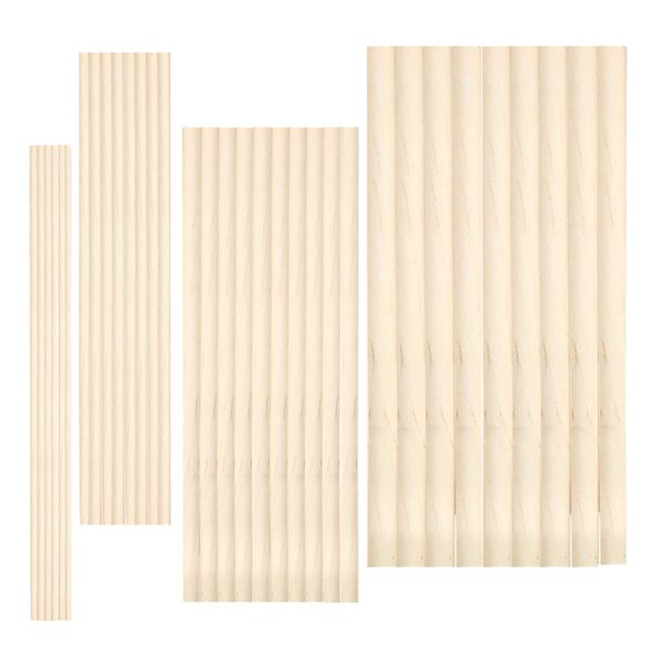 Kitchen Baking Craft Wooden Dowels for Cake Support 33 Piece (30cm)