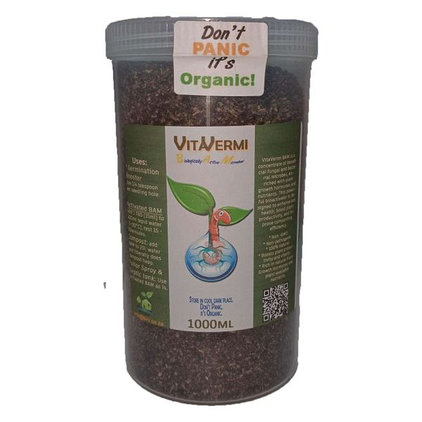 Vitaverm BAM - Bioactivator for Soil, Compost, Septic, Foliar and Seedlings